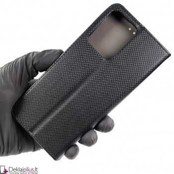 Telone atverčiamas dėklas - juodas (Xiaomi Redmi Note 12 4G) Telone atverčiamas dėklas - juodas (Xiaomi Redmi Note 12 4G)